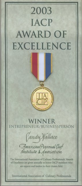 IACP Award of Excellence for Businessperson/Entrepreneur