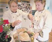 Personal chefs Liz Spiegl and   Rocky Lipham of North San Diego County