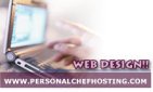 Personal Chef & Home Catering Web Design and Hosting Services